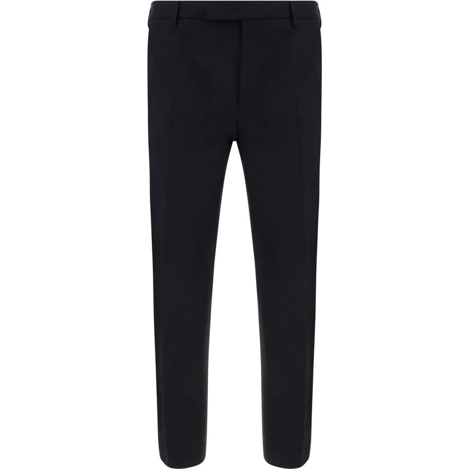 Black Elastane Dress Pants