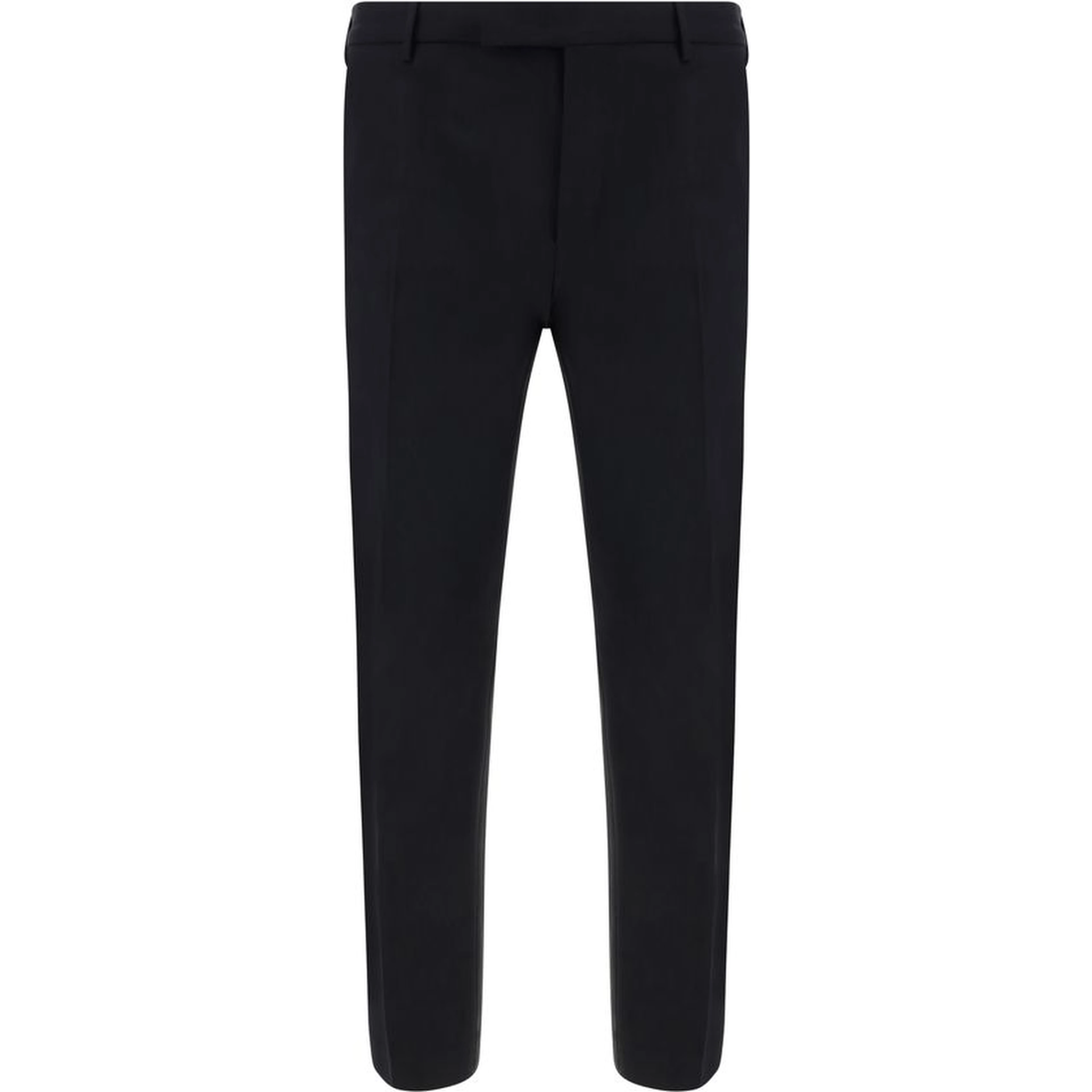Black Elastane Dress Pants