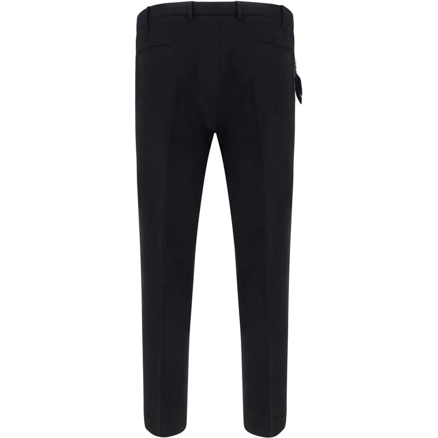 Black Elastane Dress Pants