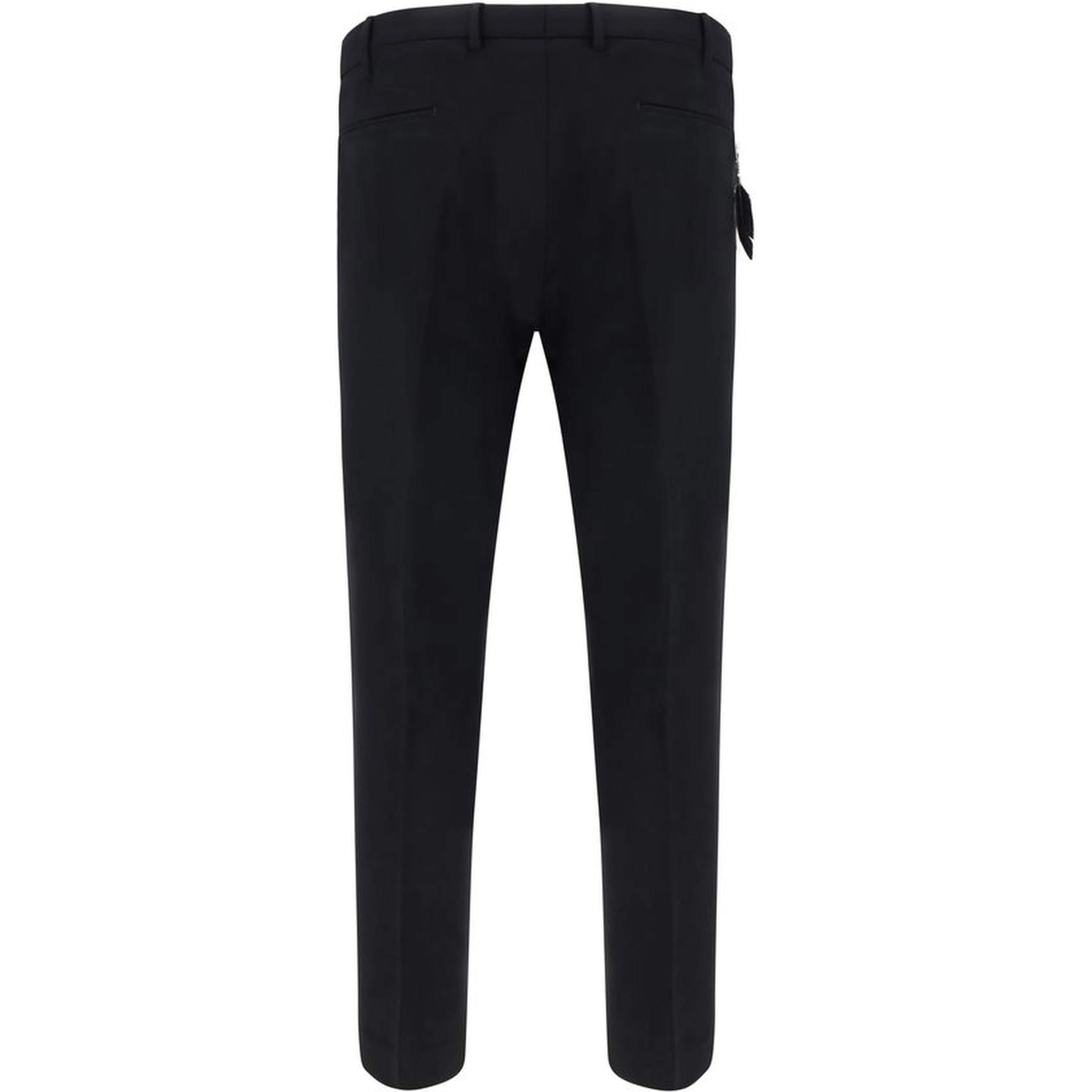 Black Elastane Dress Pants