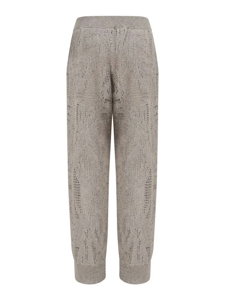 Beige Linen Casual Pants alternative