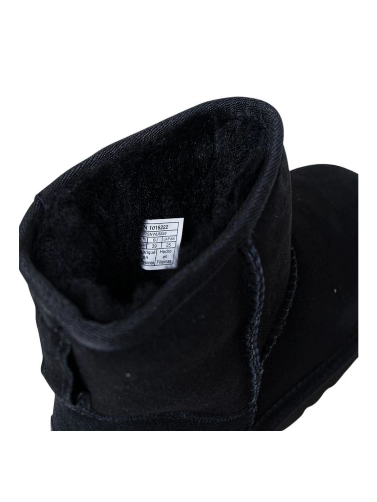 Black Suede Leather Ankle Boots alternative