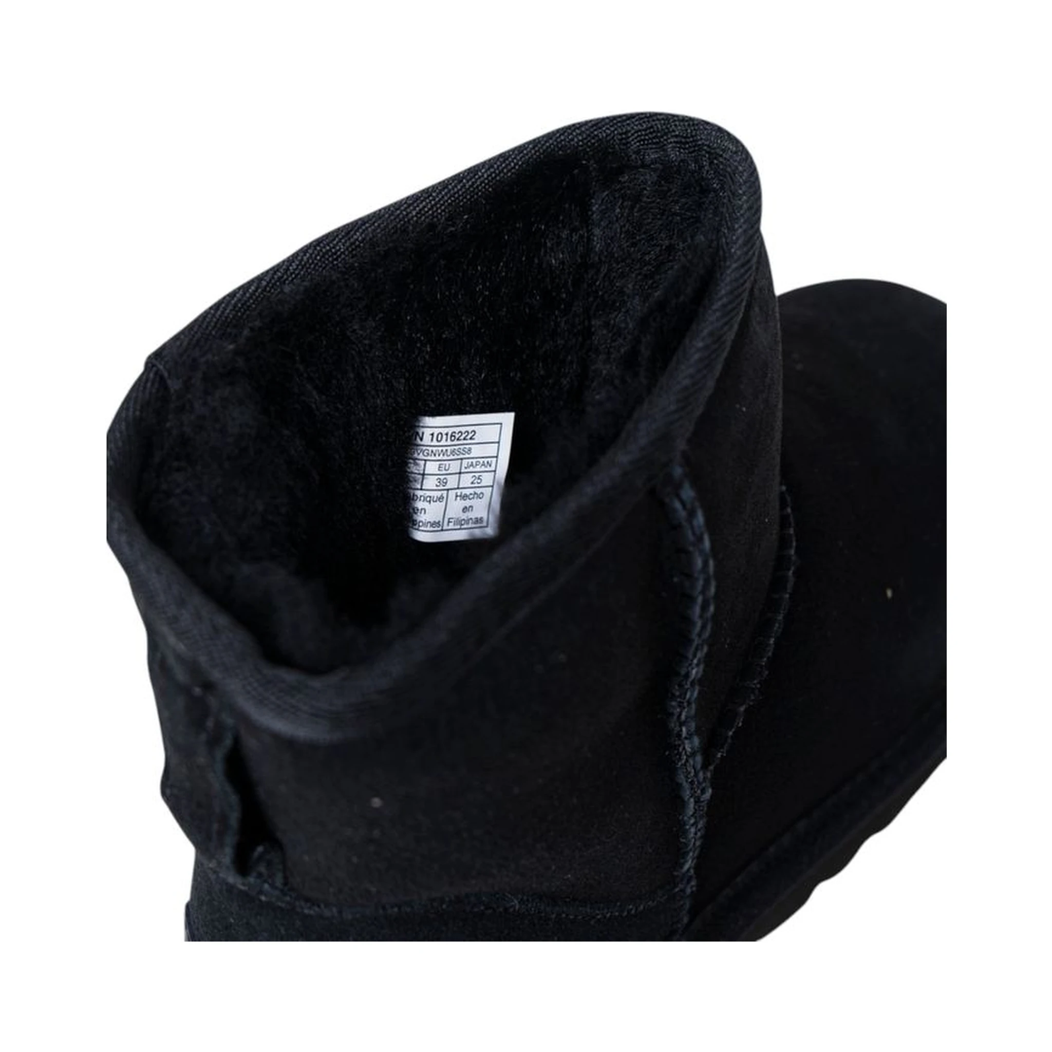 Black Suede Leather Ankle Boots