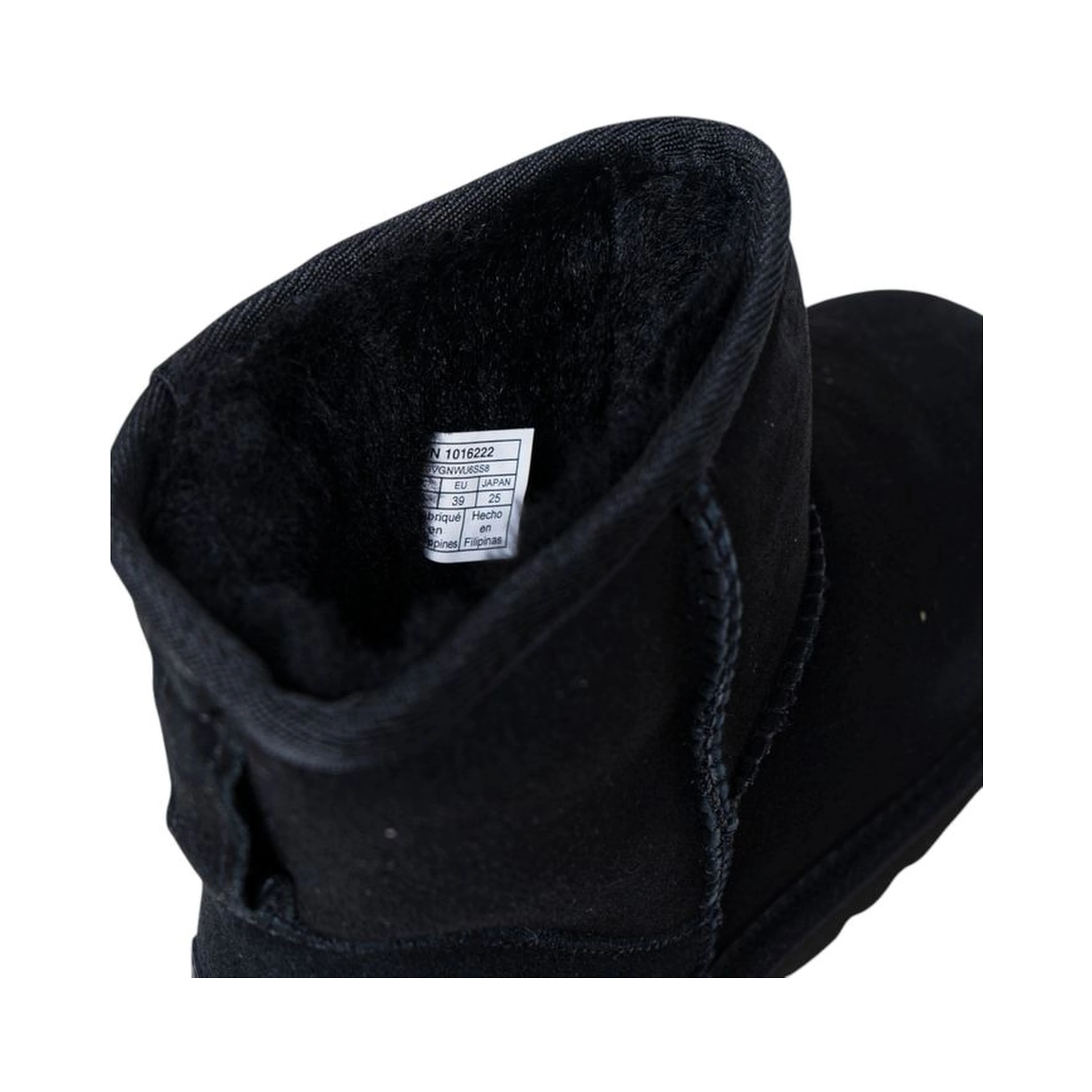 Black Suede Leather Ankle Boots