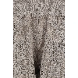 Beige Linen Casual Pants