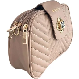 Beige PU Women Crossbody
