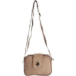 Beige PU Women Crossbody