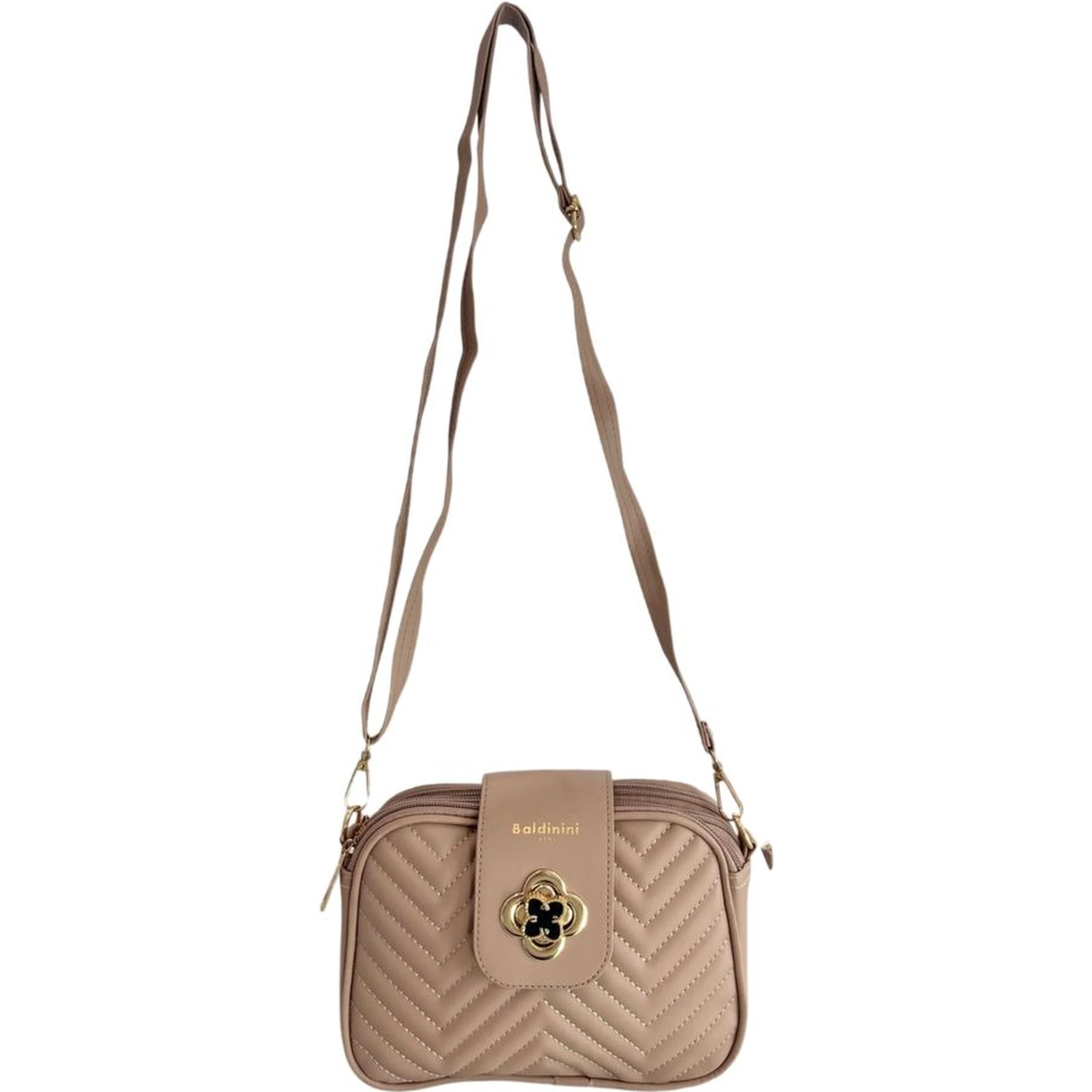 Beige PU Women Crossbody