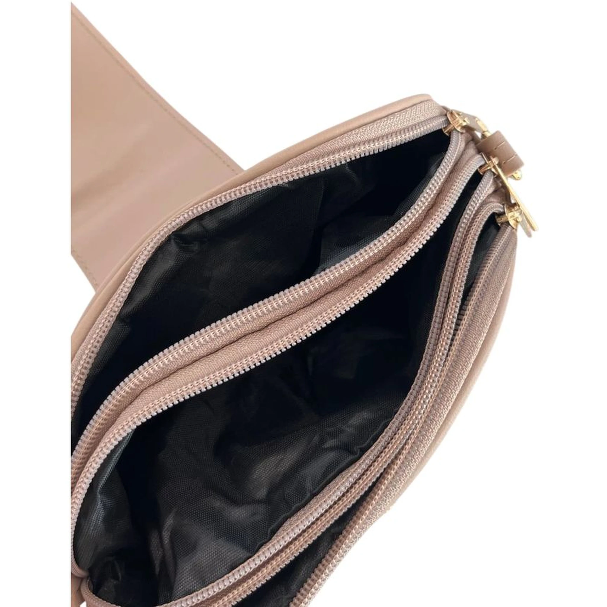 Beige PU Women Crossbody