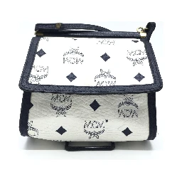 Mini Crossbody Bag White Visetos