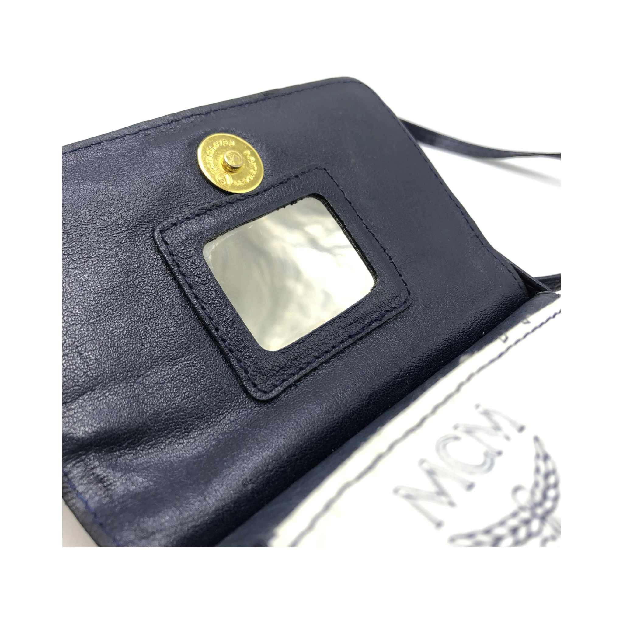 Mini Crossbody Bag White Visetos