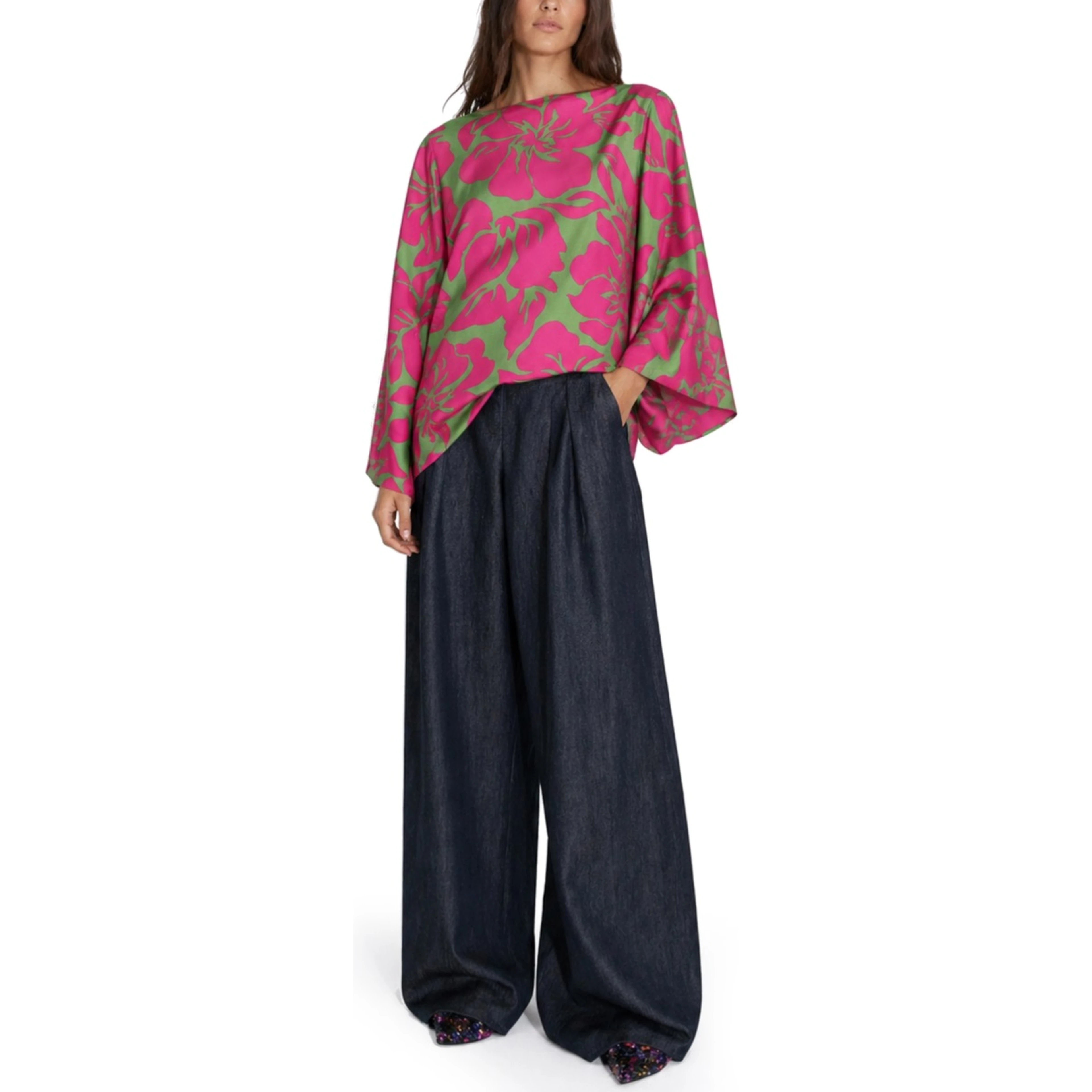 BLUSA IN VISCOSA