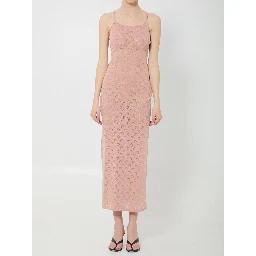 Moon Devore maxi dress