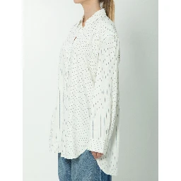 Oana fluid button-up shirt