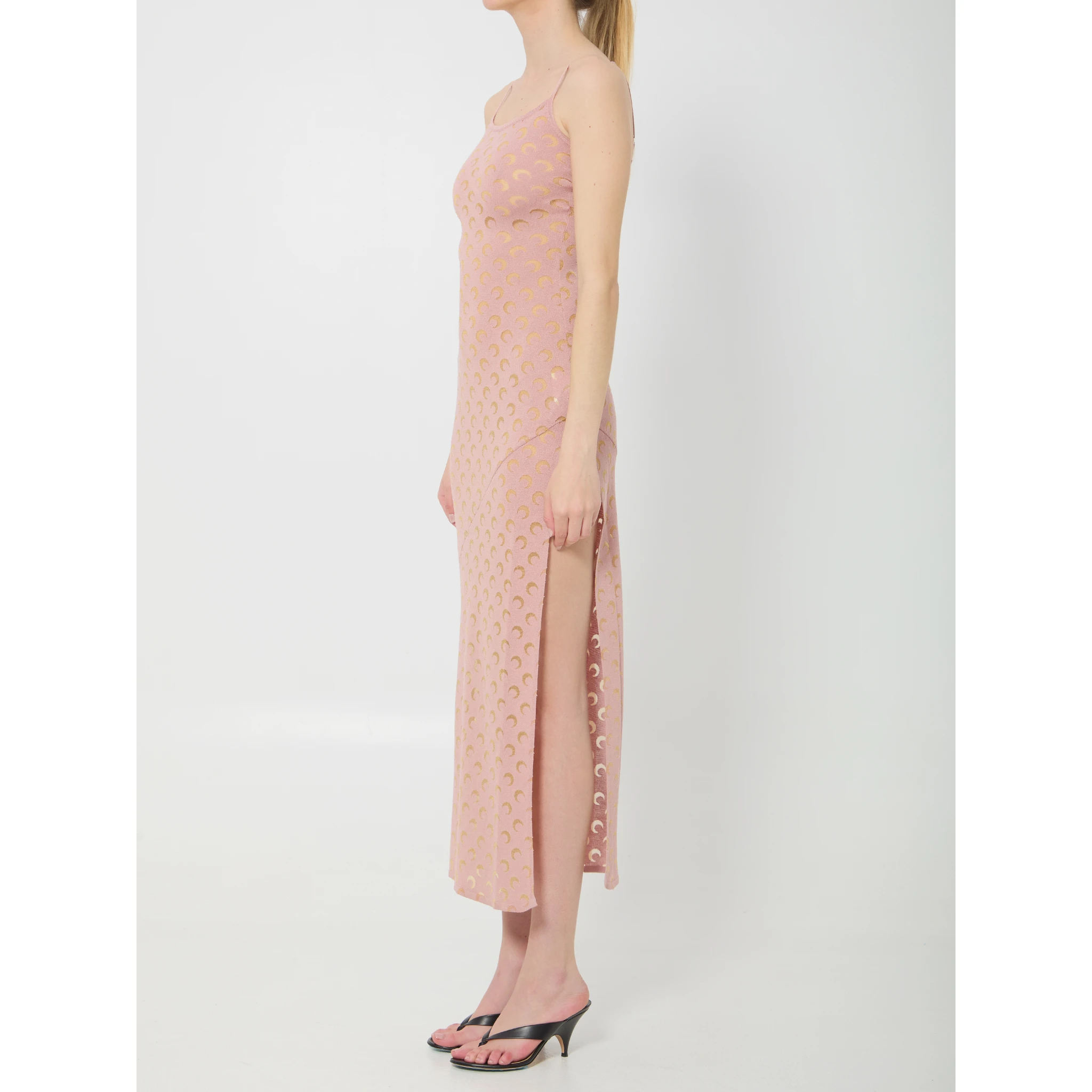 Moon Devore maxi dress