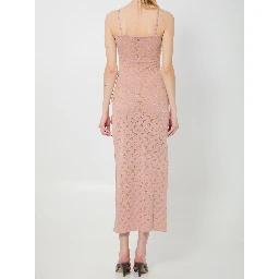 Moon Devore maxi dress