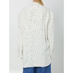 Oana fluid button-up shirt