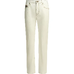 "Dalia Check" straight jeans