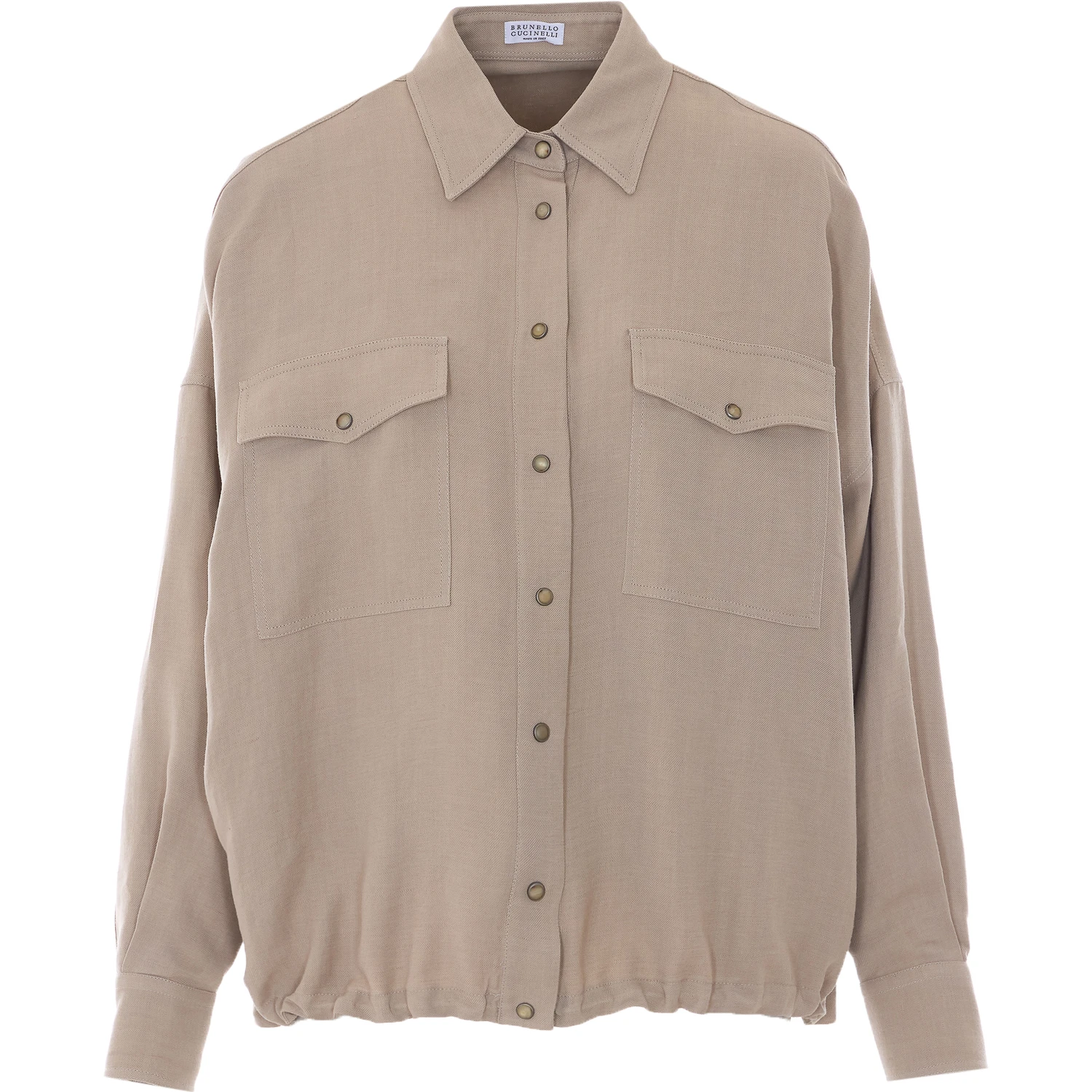 Brunello Cucinelli Shirts Beige