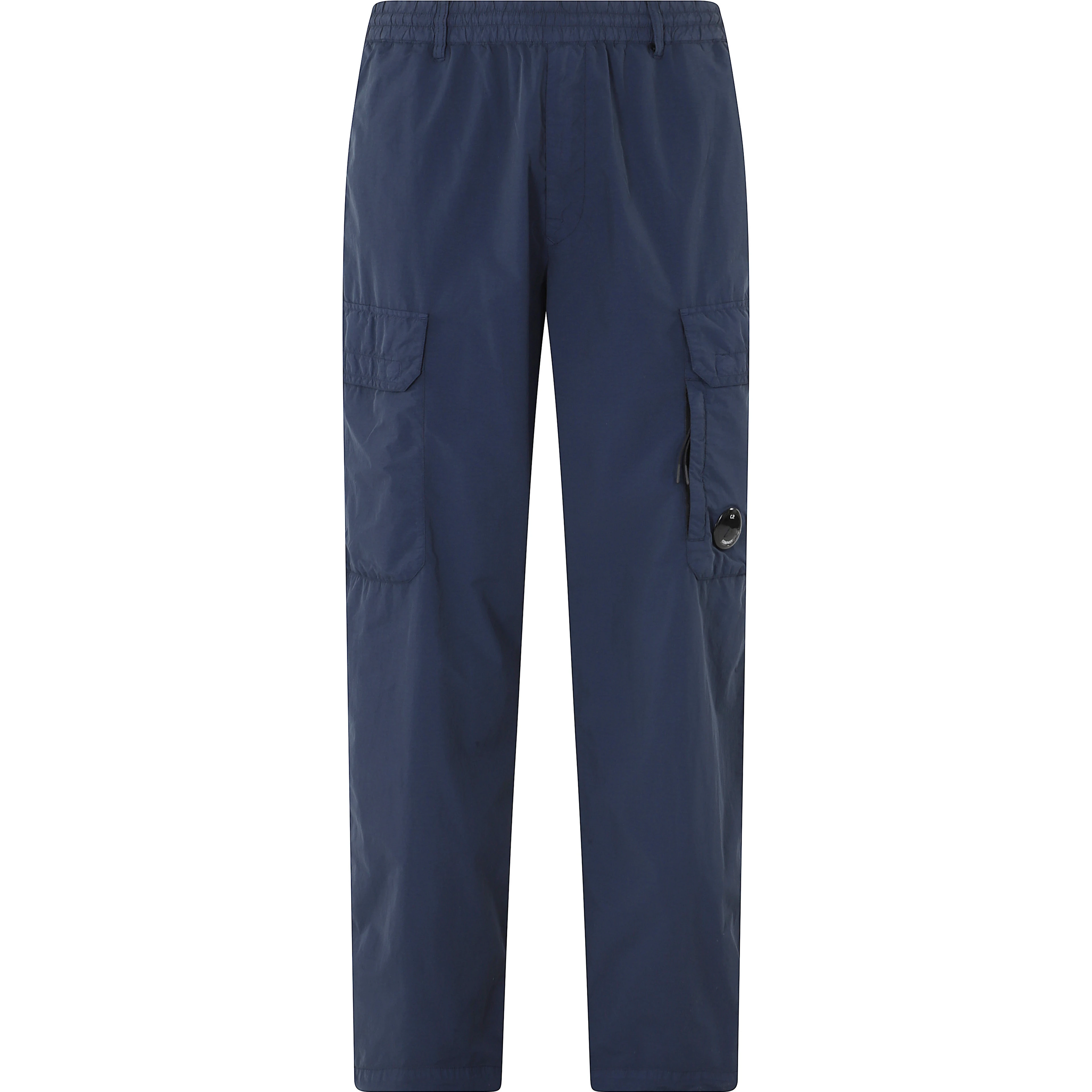 FLATT NYLON LOOSE CARGO LENS PANTS