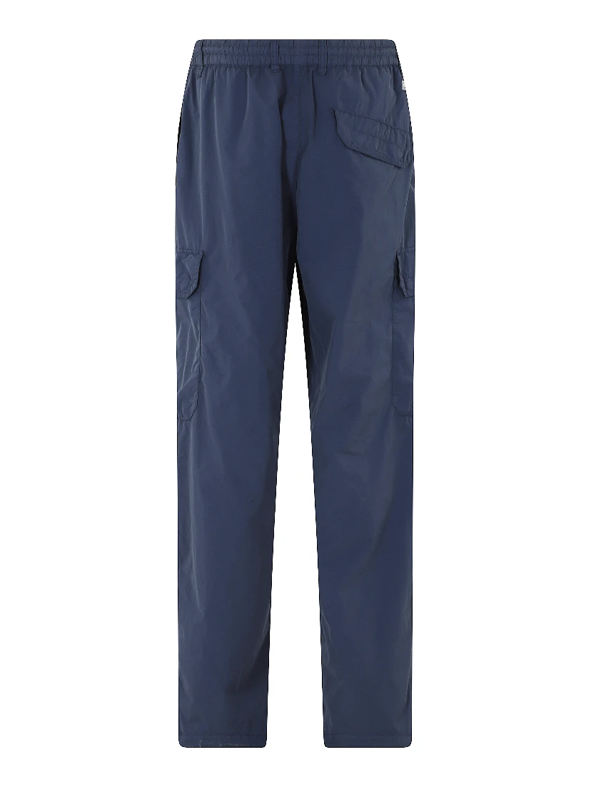 FLATT NYLON LOOSE CARGO LENS PANTS