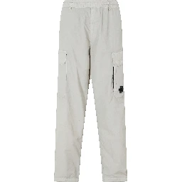FLATT NYLON LOOSE CARGO LENS PANTS