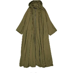 Bicolor Polyester Coat