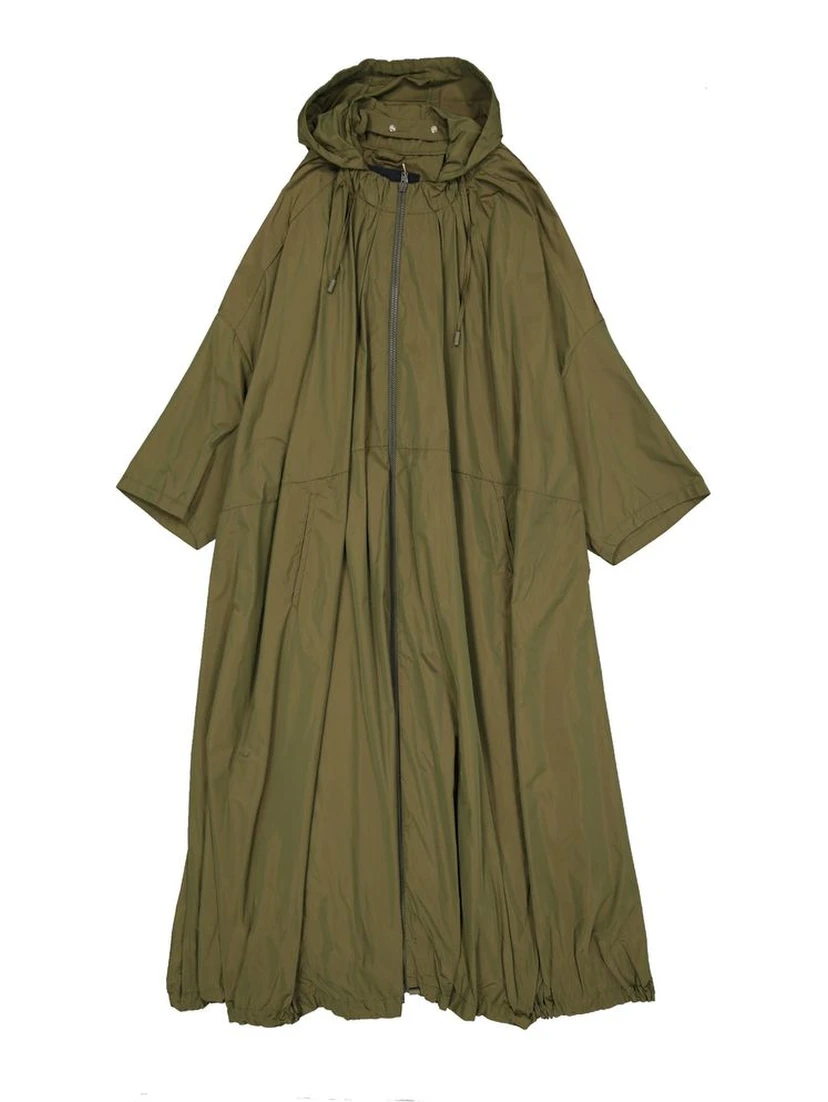 Bicolor Polyester Coat