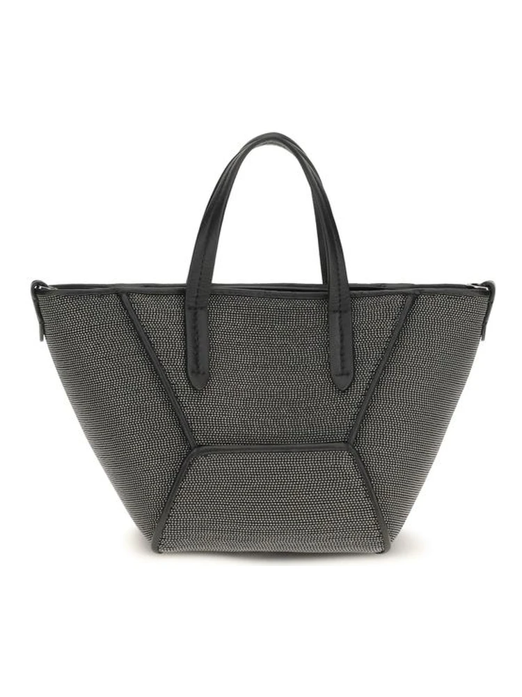 Black Calf Leather Bos Taurus Shoulder Bag