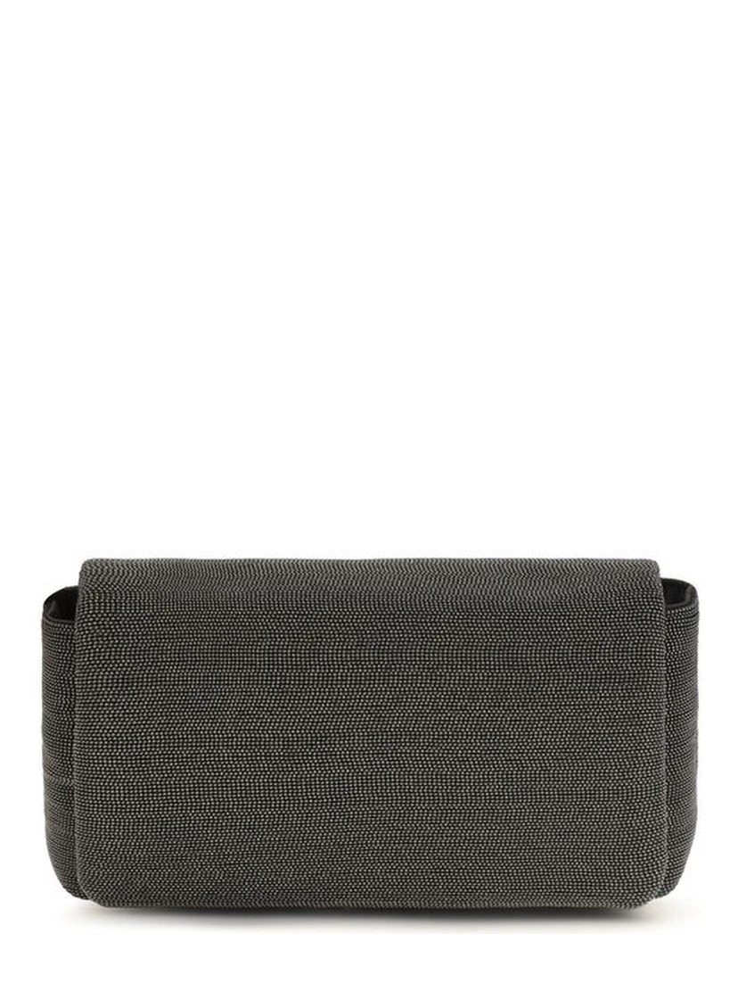 Black Leather Shoulder Bag