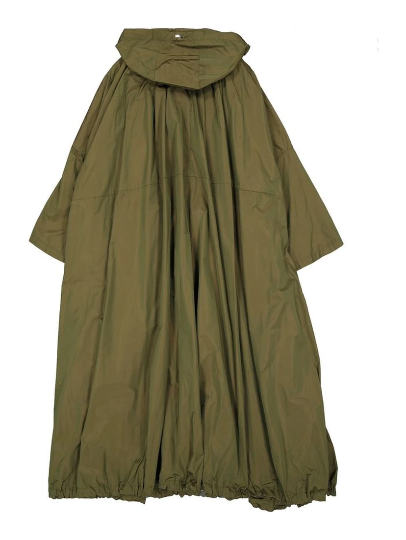 Bicolor Polyester Coat