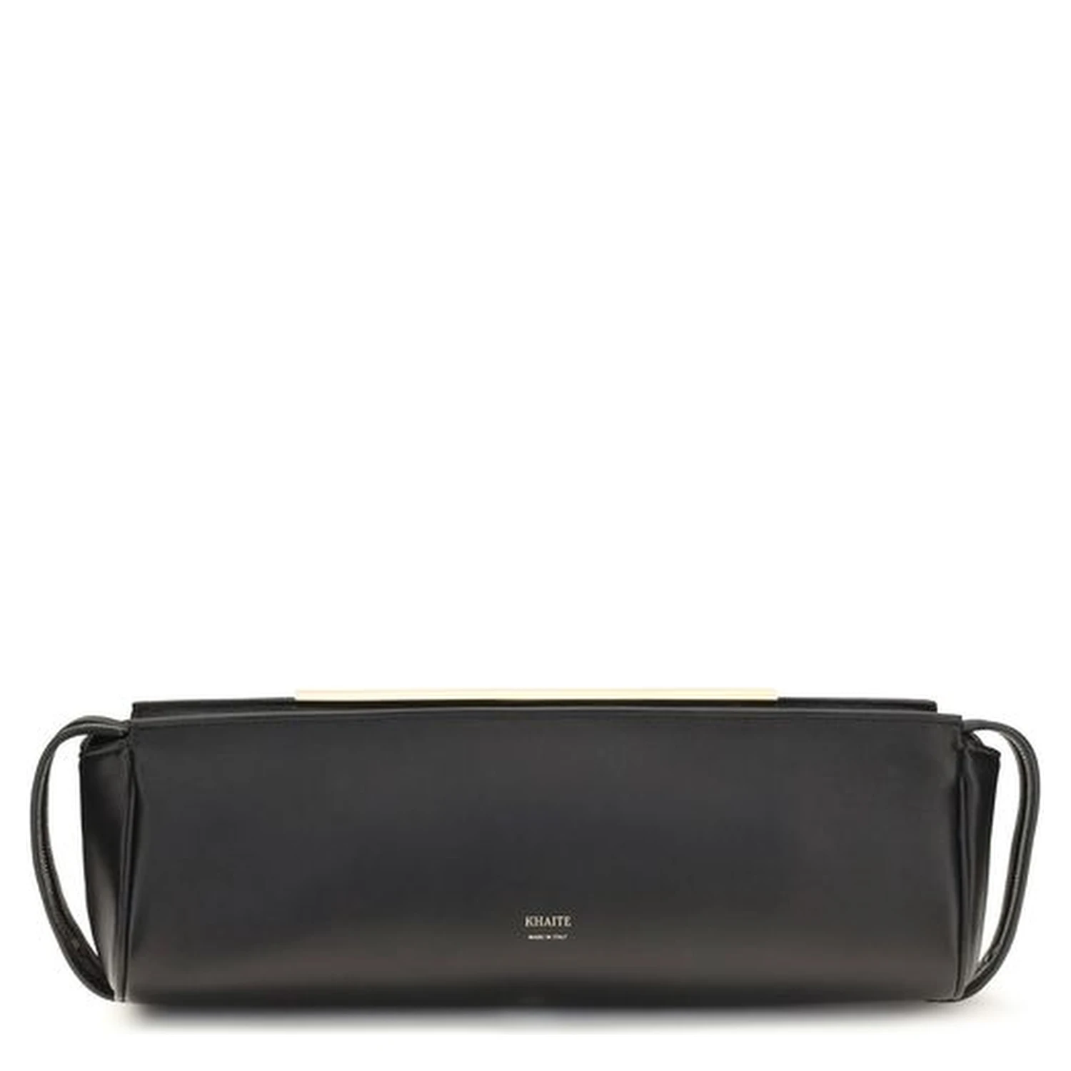 Black Calf Leather Bos Taurus Clutch Bag