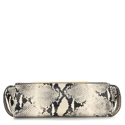 Multicolor Calf Leather Bos Taurus Clutch Bag