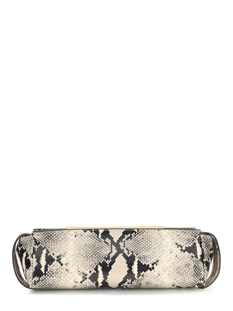 Multicolor Calf Leather Bos Taurus Clutch Bag