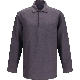 Gray Linen Shirt
