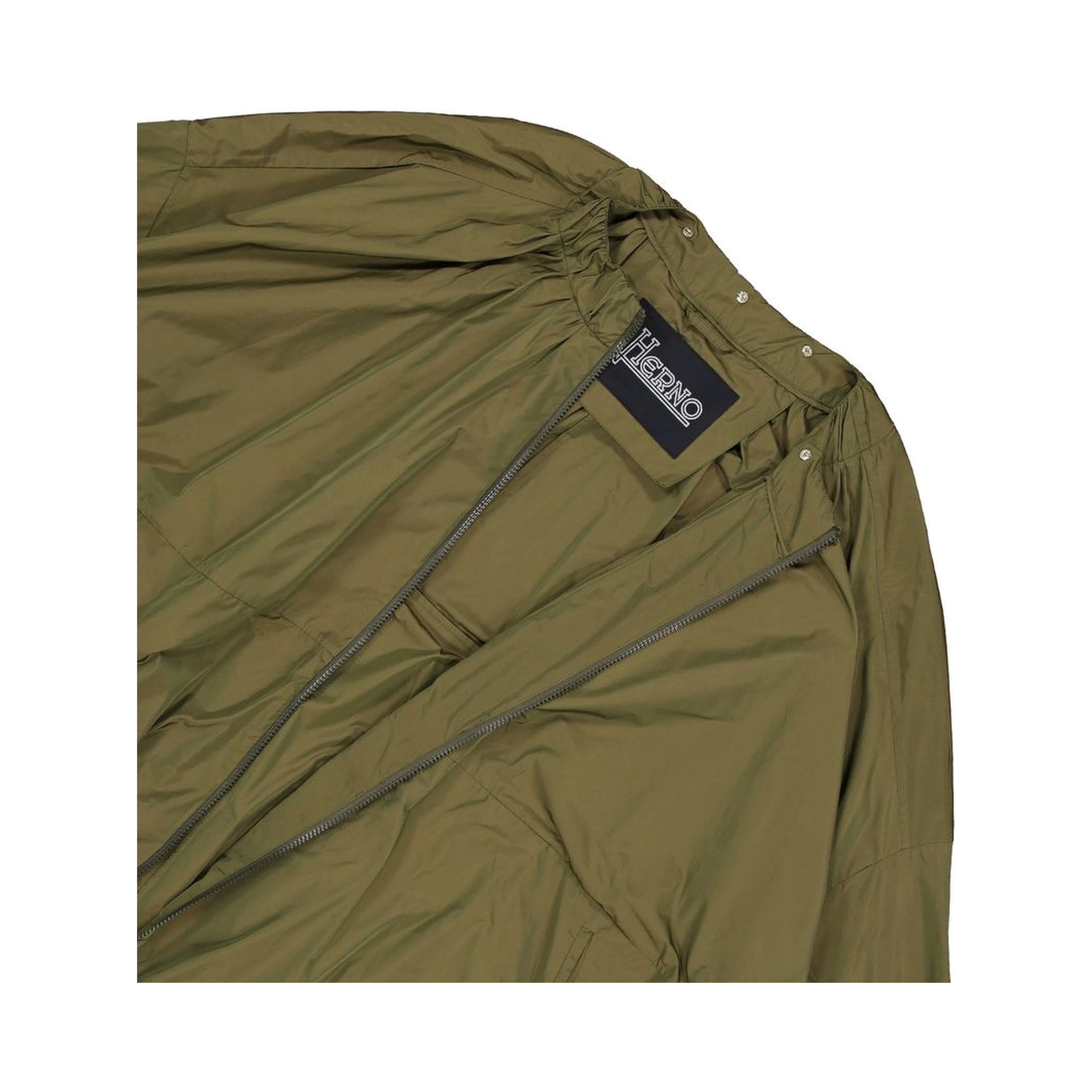 Bicolor Polyester Coat
