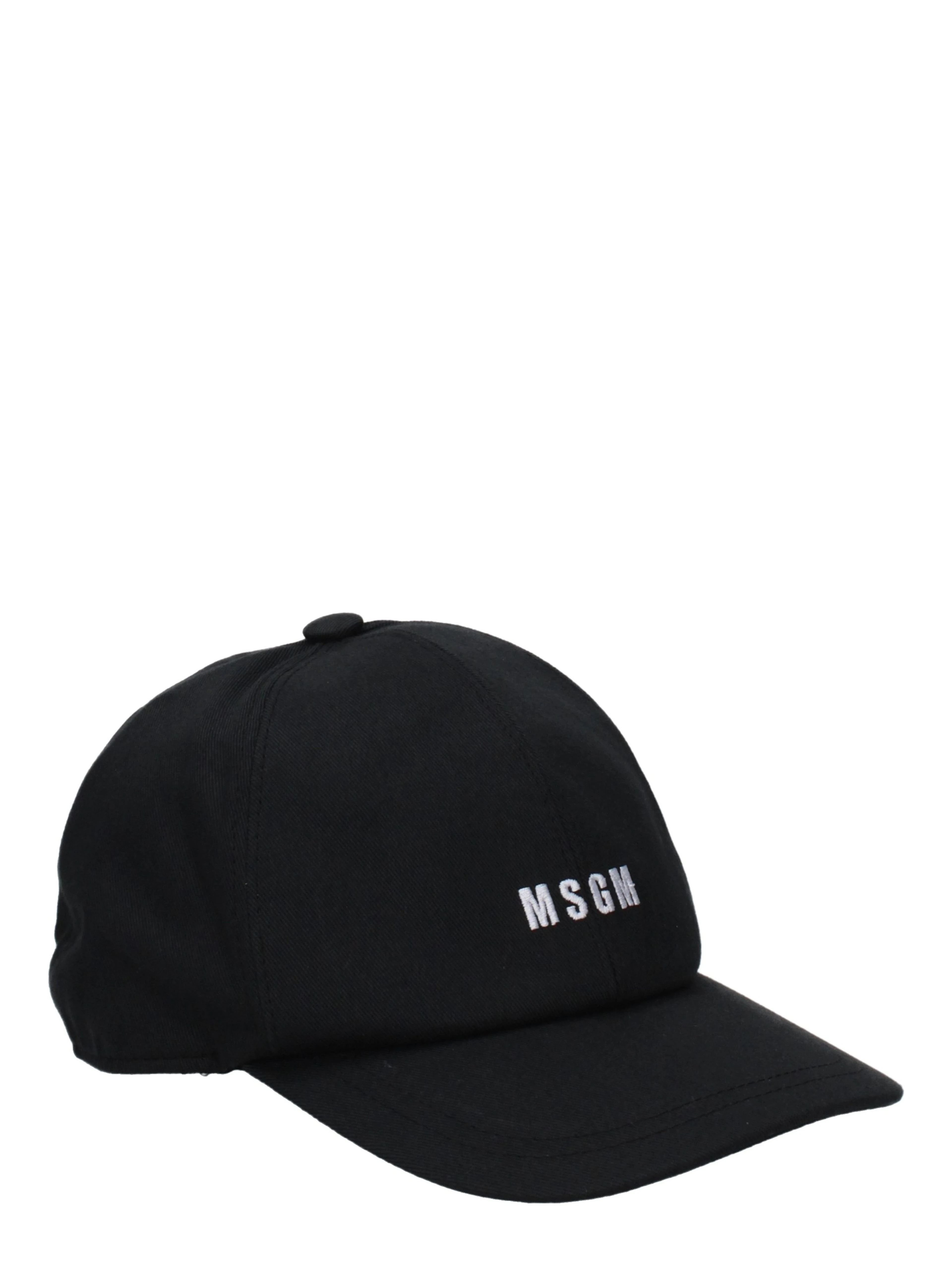 Black Cotton Cap (Baseball Hat)