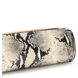 Multicolor Calf Leather Bos Taurus Clutch Bag