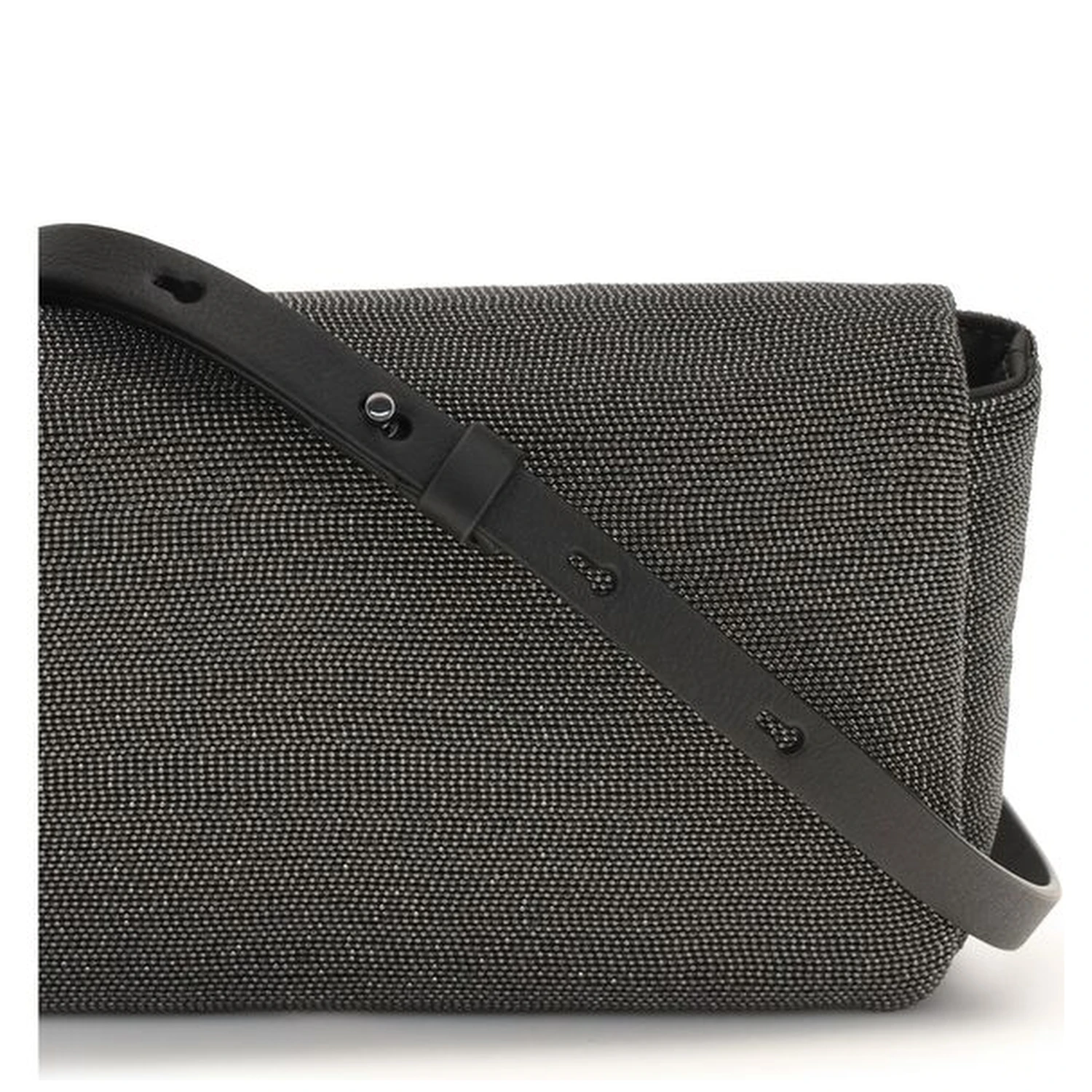 Black Leather Shoulder Bag