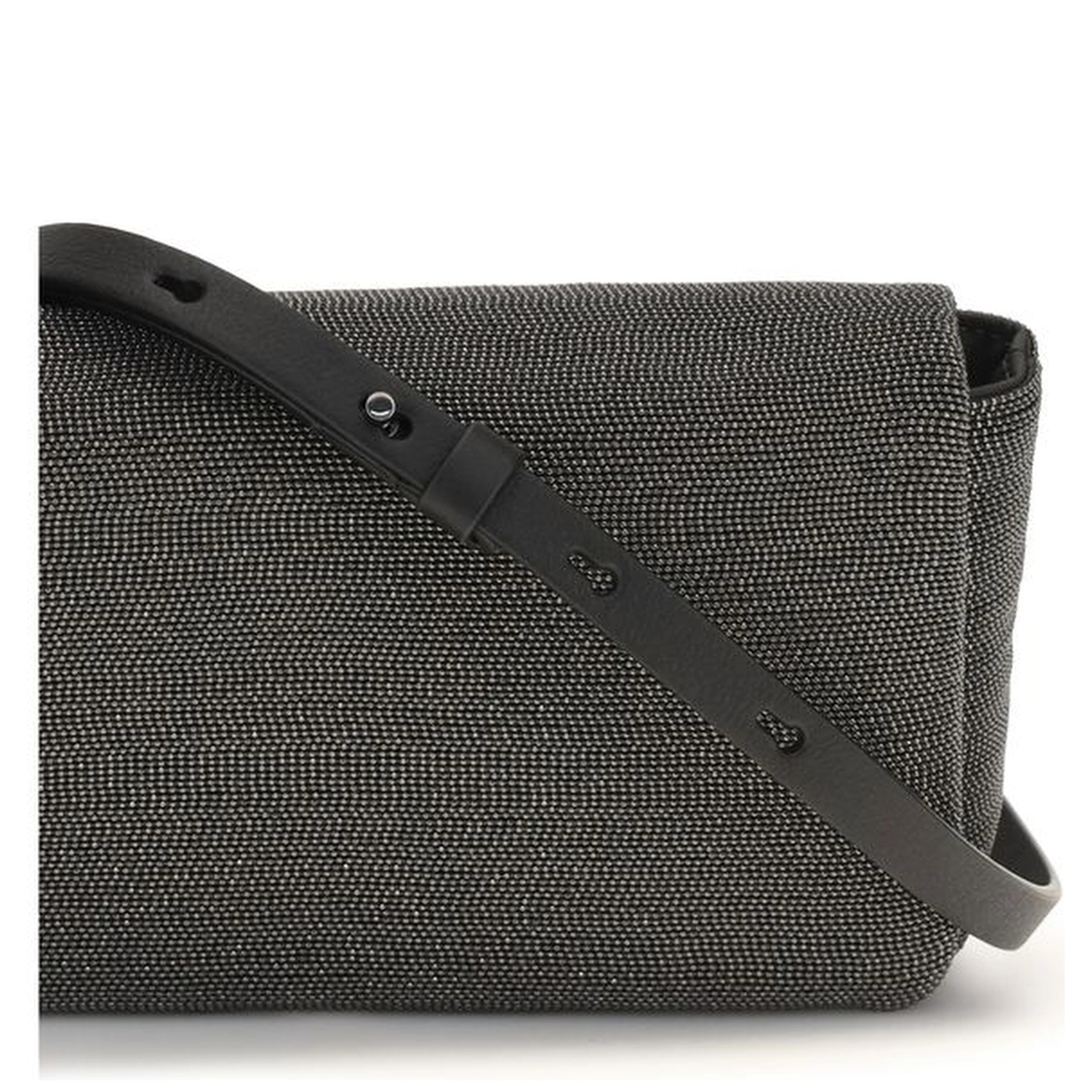 Black Leather Shoulder Bag