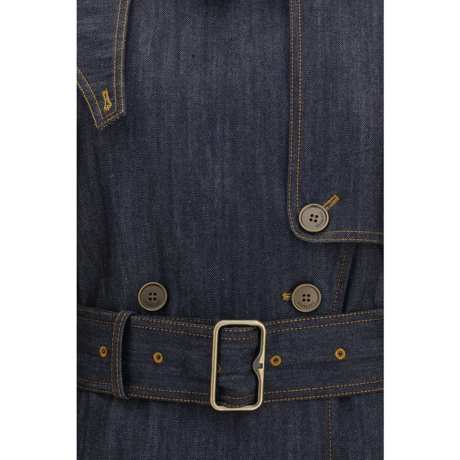 Blue Cotton Coat