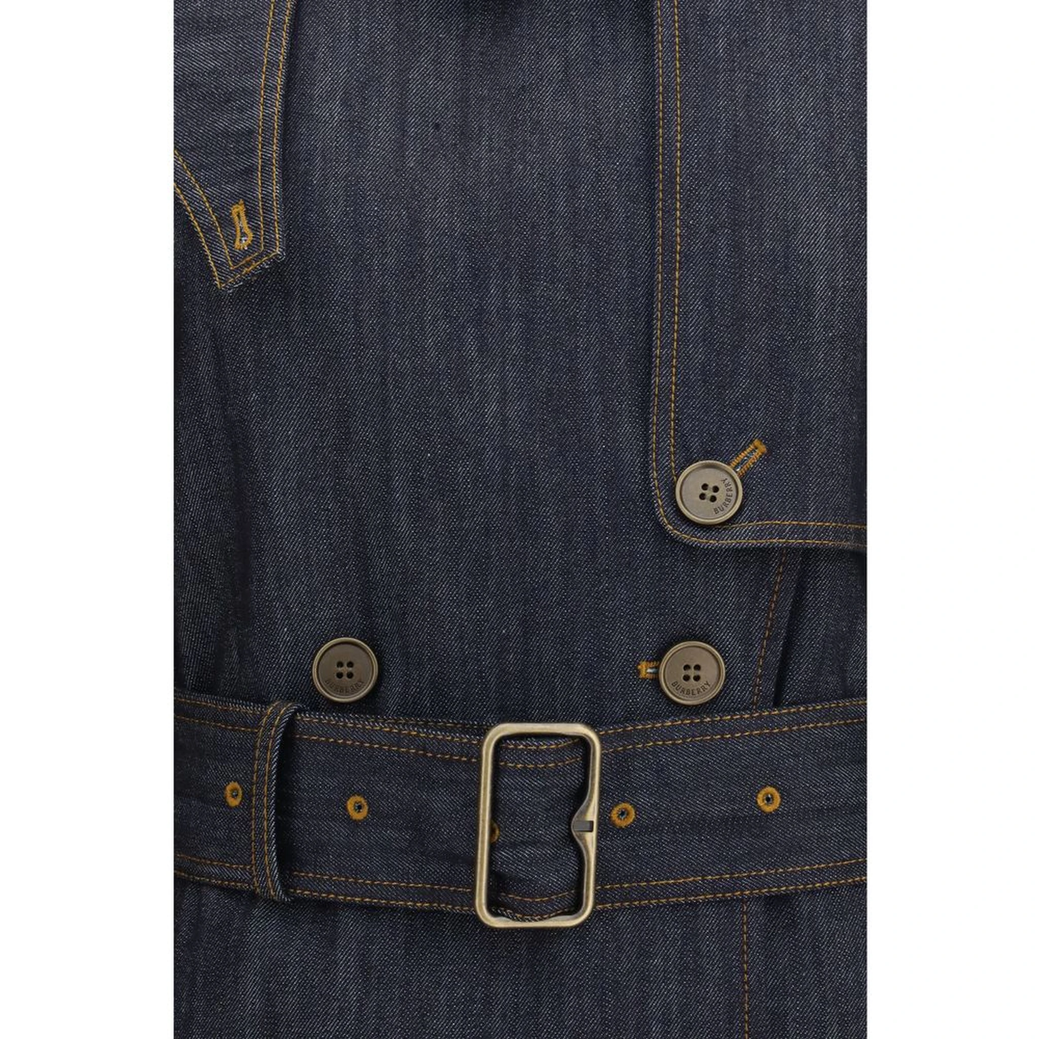 Blue Cotton Coat