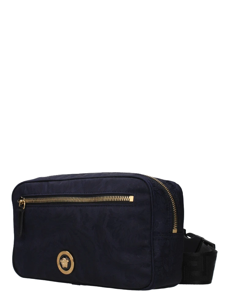 Blue Fabric Backpack alternative