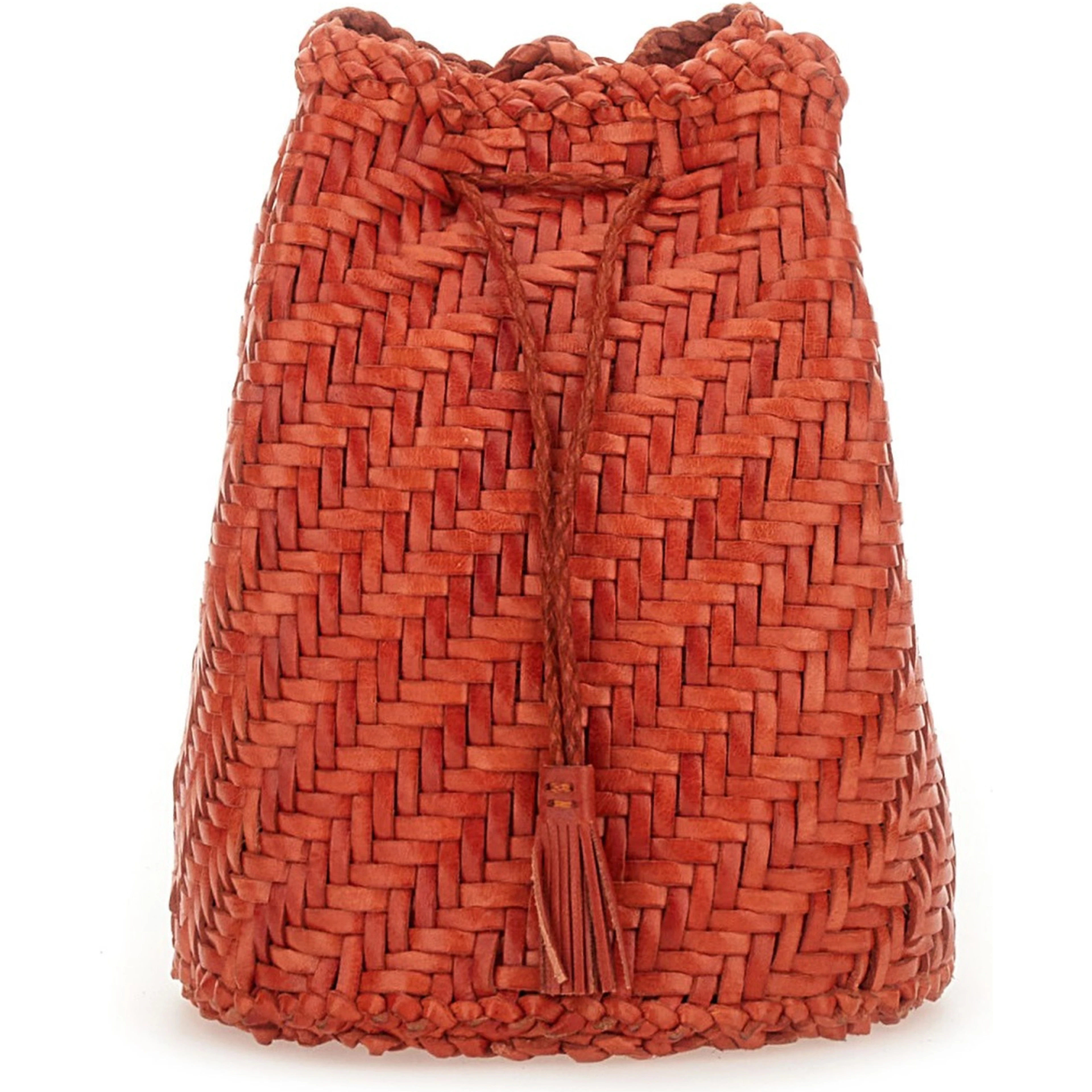 BORSA "POMPOM DOUBLE JUMP TAN"