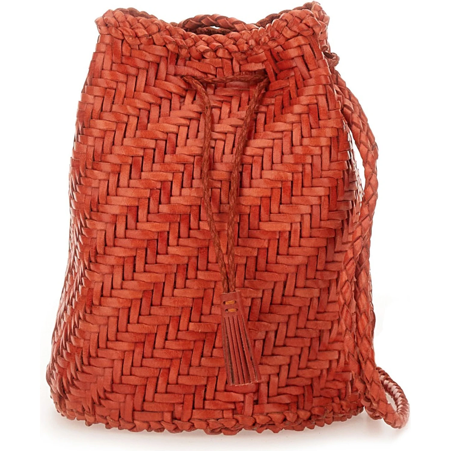 BORSA "POMPOM DOUBLE JUMP TAN"