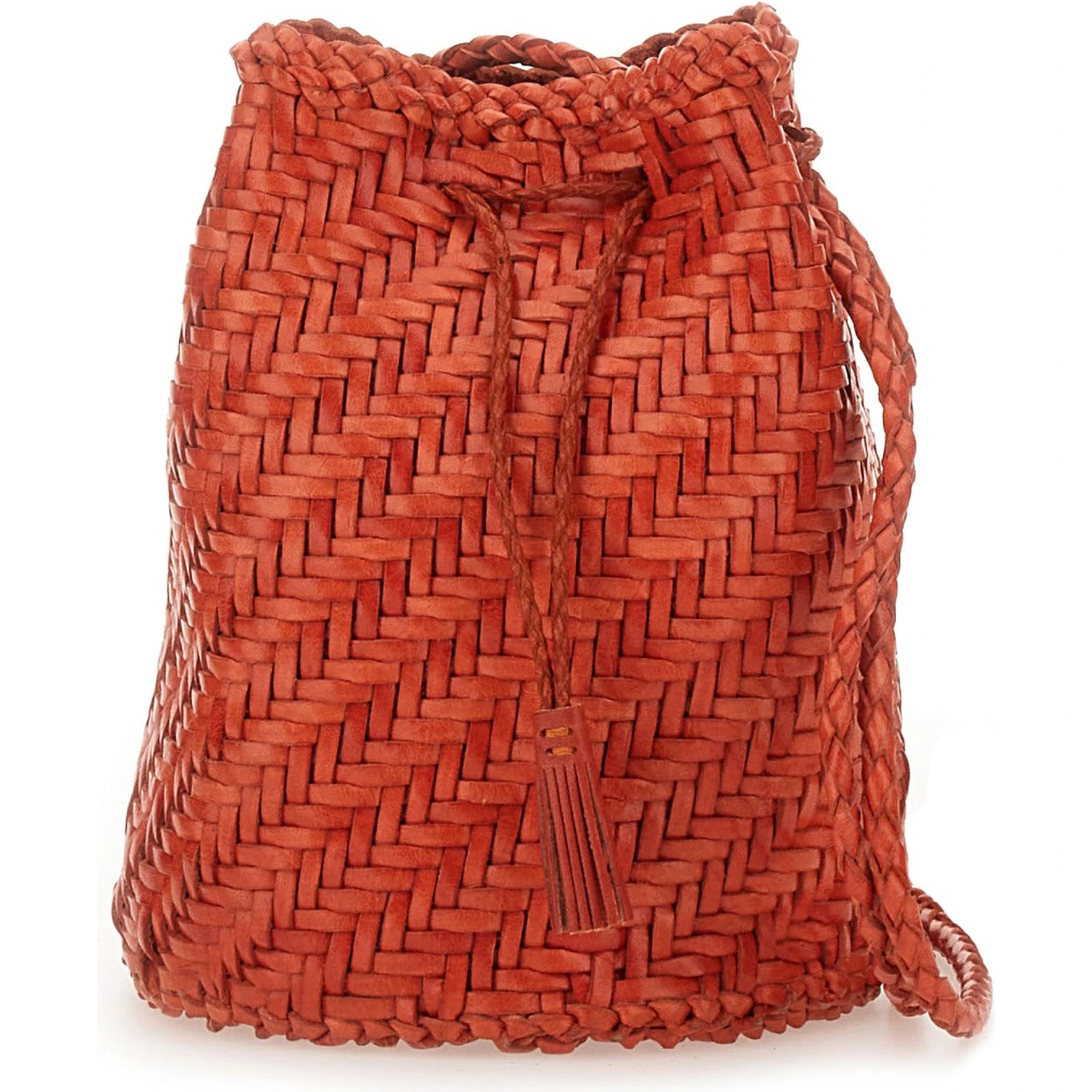 BORSA "POMPOM DOUBLE JUMP TAN"