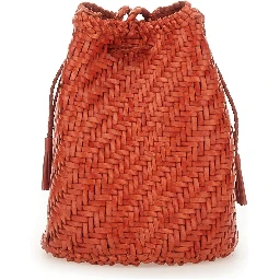 BORSA "POMPOM DOUBLE JUMP TAN"