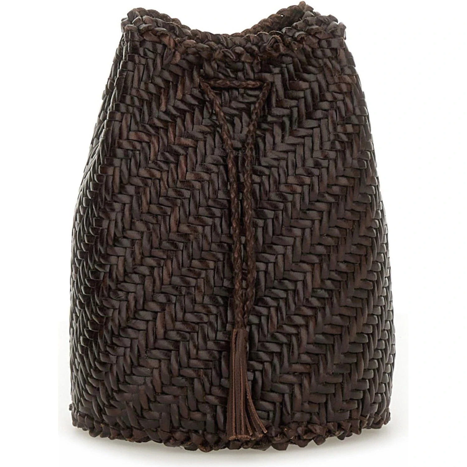 BORSA "POMPOM DOUBLE JUMP TAN"