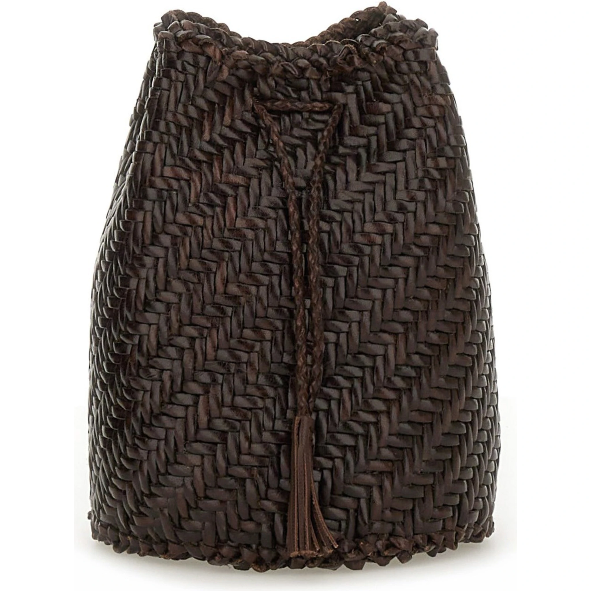 BORSA "POMPOM DOUBLE JUMP TAN"