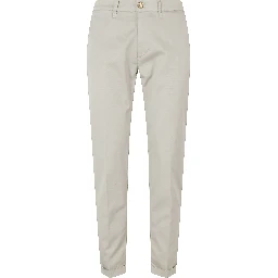 MUCHA CHINOS CON RISVOLTO DIAGONALE TENCEL